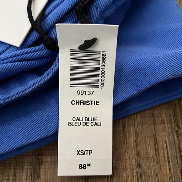 ARITZIA (never worn) Cali Blue Christie straight leg Pant - Picture 7 of 7